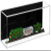 Better Display Cases Clear Acrylic Figure Display Case for Figurine Miniature Doll Bobblehead , Doll Stands (Vertical or Horizontal) ,Display Box for Figures,DIM:6" L x 6" W x 24" H(A086-BB) view 4