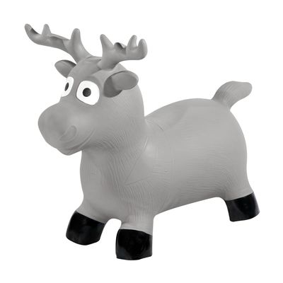 Kindsgut Bouncy Animal Hopper Moose for Children, Designed in Germany, Playful and Modern Colors, air Pump Included, Indoors and Outdoors