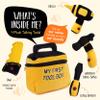 Talking Plush Set for Toddlers | Includes Cuddly Hammer, Handsaw, Screwdriver, Hand Drill, & Zippered Tool Box with Cool Sounds | Soft Plush Toys Made from Durable & Hypoallergenic Fabric view 2