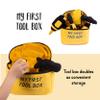 Talking Plush Set for Toddlers | Includes Cuddly Hammer, Handsaw, Screwdriver, Hand Drill, & Zippered Tool Box with Cool Sounds | Soft Plush Toys Made from Durable & Hypoallergenic Fabric view 4