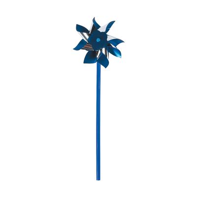 Blue and Silver Pinwheels (Bulk Set of 36) Great for Parties and Awareness Decor, Great for Child Abuse Awareness Month