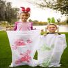 JOYIN 12PCS Easter Potato Sack Race Jumping Bags 24 * 40 with Bunny Ears Headbands for All Ages Kids Easter Theme Party Favor, Easter Eggs Hunt Game Activities,Easter Party Supplies, Party Games view 4