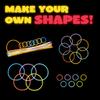 JOYIN 300 Pack Glow Sticks, 100ct 22'' Necklaces and 200 Pcs 8" Glow Sticks Bulk with 300 Pcs Connectors, Bright in The Dark Party Supplies, Neon Light Up, Halloween Party Favors view 2