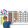 EAI Education Jumbo Magnetic QuietShape Foam Place Value Disks - Ten Thousands to Millions: Set of 60 view 2