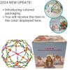 4E's Novelty Expandable Breathing Ball Sphere - Breathing Visual, Fidget Toys Expands from 6 to 12" Expanding Sphere for Kids & Adult view 2