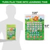 Just Smarty Alphabet Tablet to Learn Letters, ABC, Numbers, Shapes, Colors, Music & Words, Interactive Toddler Learning & Education Toys for Kids - Gifts for Age 3 4 5 Year Old Boys and Girls view 4