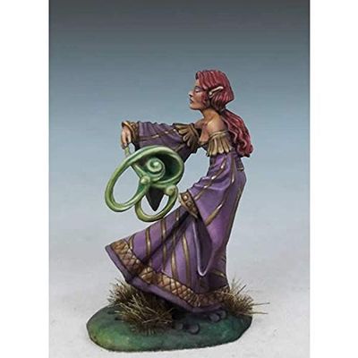 Ash Firefeather Female Elven Mage Miniature Diterlizzi Masterworks Dark Sword Miniatures