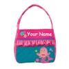 Stephen Joseph Personalized Mermaid Princess Quilted Purse Carrying Pocket Book with Custom Name - 8 Inches view 1
