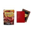 10 Packs Dragon Shield Matte Ruby Standard Size 100 ct Card Sleeves Display Case view 3