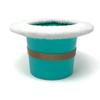 Top Hat Potty for Newborn Infant Potty Training | Elimination Communication | Includes 100% Cotton Undyed Fleece Cozy | Anti-Slip Rubber Band | for EC Baby Potty Training (Turquoise) view 1