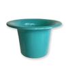 Top Hat Potty for Newborn Infant Potty Training | Elimination Communication | Includes 100% Cotton Undyed Fleece Cozy | Anti-Slip Rubber Band | for EC Baby Potty Training (Turquoise) view 2