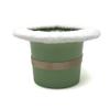 Top Hat Potty for Newborn Infant Potty Training | Elimination Communication | Includes 100% Cotton Undyed Fleece Cozy | Anti-Slip Rubber Band | for EC Baby Potty Training (Green) view 1