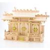 IMI Japanese Kamidana Shrine 24.8" Shinto Altar Ofuda Stand Hinoki Wood Japan Import view 2