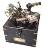 Nautical Sextant J.Scott London Vintage Brass Antique Sextants with Box Educational Calibrated Navigational Instrument 5" inch view 3