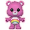 Funko Cheer Bear (Chase Edition): Care Bears x POP! Animation Vinyl Figure & 1 POP! Compatible PET Plastic Graphical Protector Bundle [#351 / 26698 - B] view 3