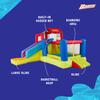 BANZAI 2-in-1 Ultimate Combo Pack (Aqua Sports Water Park & Climb 'N Bounce Clubhouse), Multi view 3