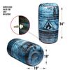 Bunkr BattleZones Inflatable Take Cover Oil Barrel Compatible with Nerf, Laser X, X-Shot and Boomco view 2