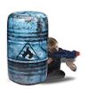 Bunkr BattleZones Inflatable Take Cover Oil Barrel Compatible with Nerf, Laser X, X-Shot and Boomco view 3