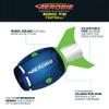 Aerobie Sonic Fin Football, Aerodynamic Russel Wilson Foam Football Toy, Outdoor Games for Kids and Adults Aged 8 and Up view 2