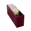 BCW Slotted Graded Card Storage Box | Holds 26 PSA, CSG, CGC, PCG Graded Slabs | Burgundy Cardstock Trading Card Box with Slots | Secure Storage for Sports Cards, Pokmon, TCG, Baseball, and More view 2