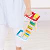 Hape Rainbow Pounder| Pounding Bench Wooden Toy with Hammer, Multicolor view 3