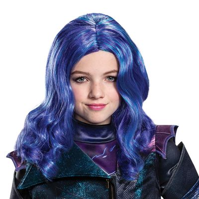 Disguise Descendants 3 Mal Wig Costume Accessory, Purple