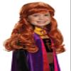 Disguise Disney Anna Frozen 2 Girls' Wig view 1