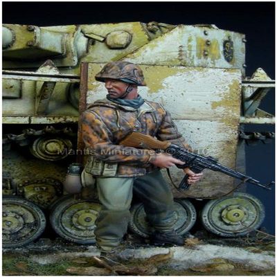 Mantis Miniature 1/35 German Army SS Armoured Ballet #2 Resin Kit Man35026