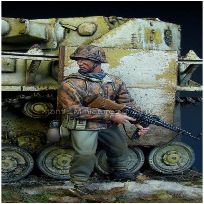 Mantis Miniature 1/35 German Army SS Armoured Ballet #2 Resin Kit Man35026