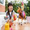 Barbie Playset and Chelsea Blonde Dolls, 2 Horses with Bobbling Heads and 15+ Toy Accessories That Include Corral Fencing, Feeding, Grooming, Nurturing and Horseback Riding Pieces, 3Y+ view 2