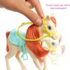 Barbie Playset and Chelsea Blonde Dolls, 2 Horses with Bobbling Heads and 15+ Toy Accessories That Include Corral Fencing, Feeding, Grooming, Nurturing and Horseback Riding Pieces, 3Y+ view 4