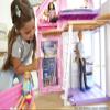 Barbie Doll House Playset, Malibu House with 25+ Themed Furniture & Accessories, 6 Rooms Including 2-in-1 Transformations view 2
