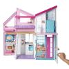Barbie Doll House Playset, Malibu House with 25+ Themed Furniture & Accessories, 6 Rooms Including 2-in-1 Transformations view 3