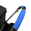 1 Pair of Colored Handlebar Armrest Conceal Covers Canvas Material to fit Bugaboo Baby Child Strollers (Blue) view 1