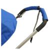 1 Pair of Colored Handlebar Armrest Conceal Covers Canvas Material to fit Bugaboo Baby Child Strollers (Blue) view 2