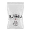 Cute Bobble Head Dogs for Cars Dashboards Auto, Mini Animal Figures, Home Office Desktop Decoration - Schnauzer view 2