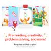 Osmo - Little Genius Starter Kit for iPad - 4 Hands-On Learning Games - Ages 3-5 - Problem Solving, Phonics & Creativity (Osmo iPad Base Included), Multicolor view 2
