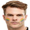 Smiffys Make-Up FX, Rainbow Grease Paint Stick view 1