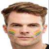 Smiffys Make-Up FX, Rainbow Grease Paint Stick view 2