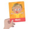 Headu IT23103 Emozioni e Azioni Flashcards Montessori Emotions and Actions, 3 view 3