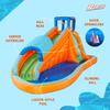 Banzai Surf Rider 17.5' L x 9.5' W x 7.9' H Inflatable Water Park with Waterslide, Pool, and Sprinklers view 3