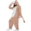 Smiffys Giraffe Costume, Brown with Hooded Jumpsuit, Party Animals Fancy Dress, Animal Dress Up Costumes view 2