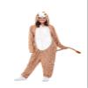 Smiffys Giraffe Costume, Brown with Hooded Jumpsuit, Party Animals Fancy Dress, Animal Dress Up Costumes view 4