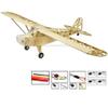 Upgrade Piper Cub J3 Model Aircraft, 47'' Laser Cut Balsa Wood RC Airplane Kits to Build, DIY Vintage Airplane Model for Adults (KIT+Motor+ESC+Servo+Covering) view 2