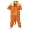 Smiffys Lion Costume, Brown with Hooded Jumpsuit, Party Animals Fancy Dress, Animal Dress Up Costumes view 1
