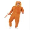 Smiffys Lion Costume, Brown with Hooded Jumpsuit, Party Animals Fancy Dress, Animal Dress Up Costumes view 4