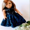 18" Doll Dress - Handmade Holiday Doll Dress fits American Girl dolls view 3