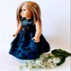 18" Doll Dress - Handmade Holiday Doll Dress fits American Girl dolls view 4
