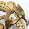 FYNJREX Solid Brass Marine Sextant Astrolabe Antique Reproduction Maritime Nautical Ship Celestial Instrument view 4