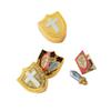 Fun Express Armor of God Toy-Filled Plastic Easter Eggs - Party Supplies - 12 Pieces view 1